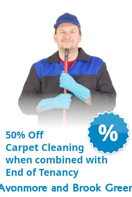 End of Tenancy Cleaning in Avonmore and Brook Green discount