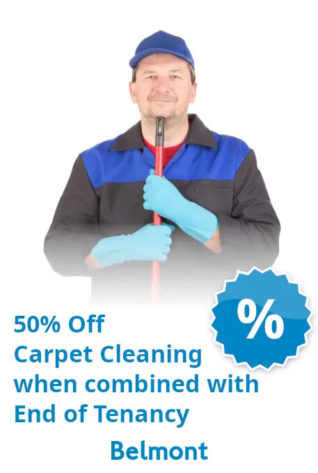 End of Tenancy Cleaning in Belmont discount