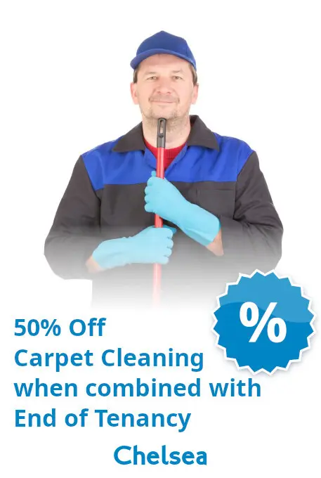 End of Tenancy Cleaning in Chelsea discount