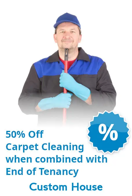 End of Tenancy Cleaning in Custom House discount