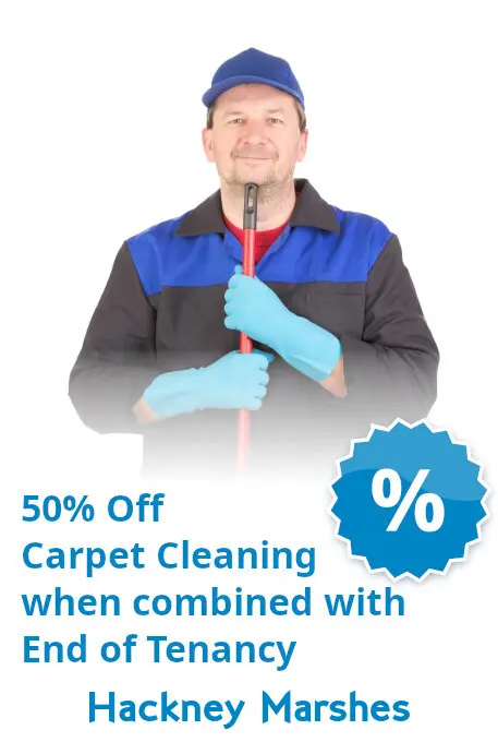End of Tenancy Cleaning in Hackney Marshes discount