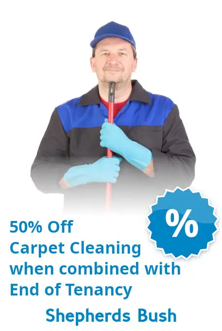 End of Tenancy Cleaning in Shepherds Bush discount