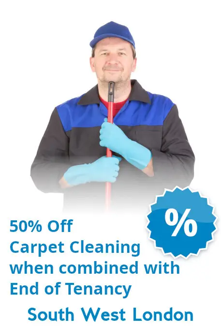 End of Tenancy Cleaning in South West London discount