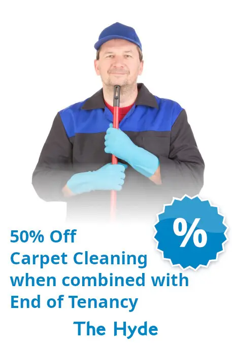 End of Tenancy Cleaning in The Hyde discount