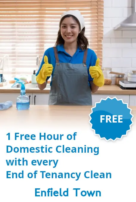 Free Domestic Cleaning with Tenancy Service