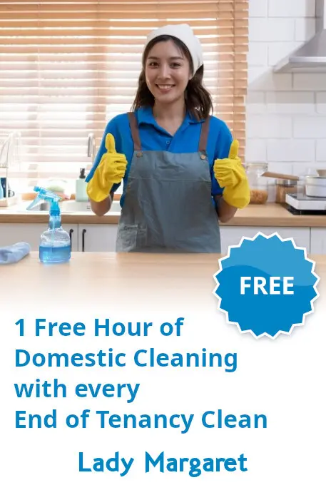 Free Domestic Cleaning with Tenancy Service