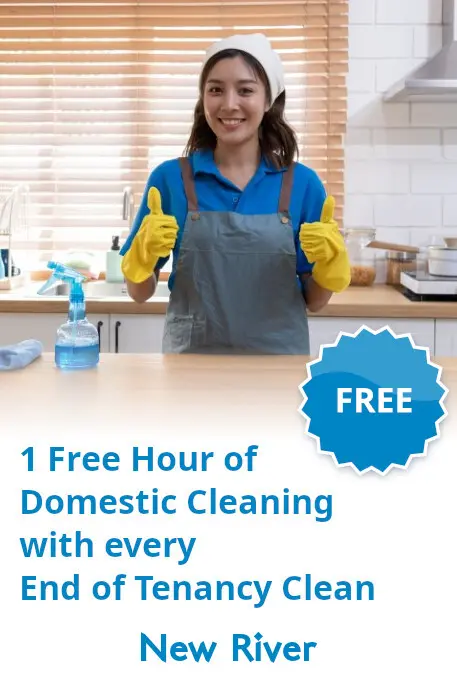 Free Domestic Cleaning with Tenancy Service