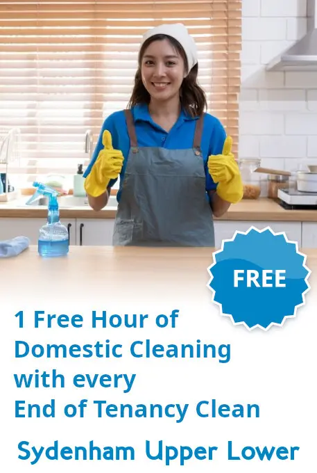 Free Domestic Cleaning with Tenancy Service